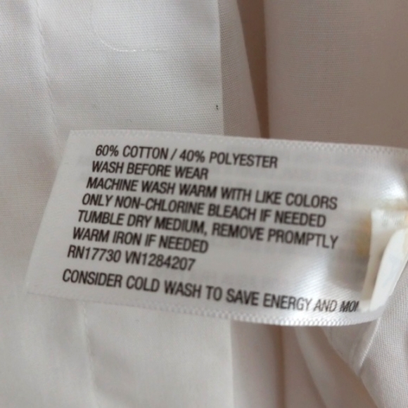 CHEROKEE Boys Dress Long Sleeve Shirt White Sz XL ( 16 ) - Picture 7 of 11